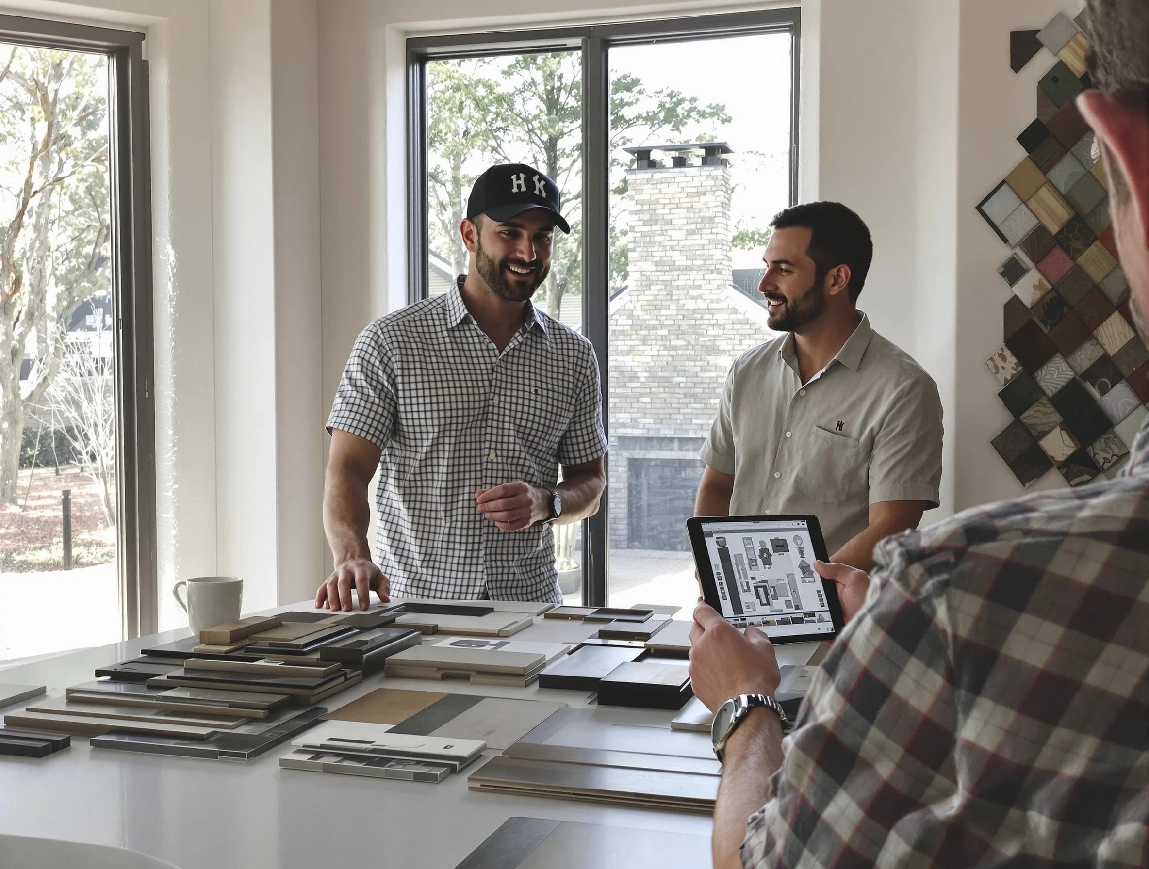 Santaquin Chimney Sweep remodeling a chimney and fireplace in Santaquin, UT