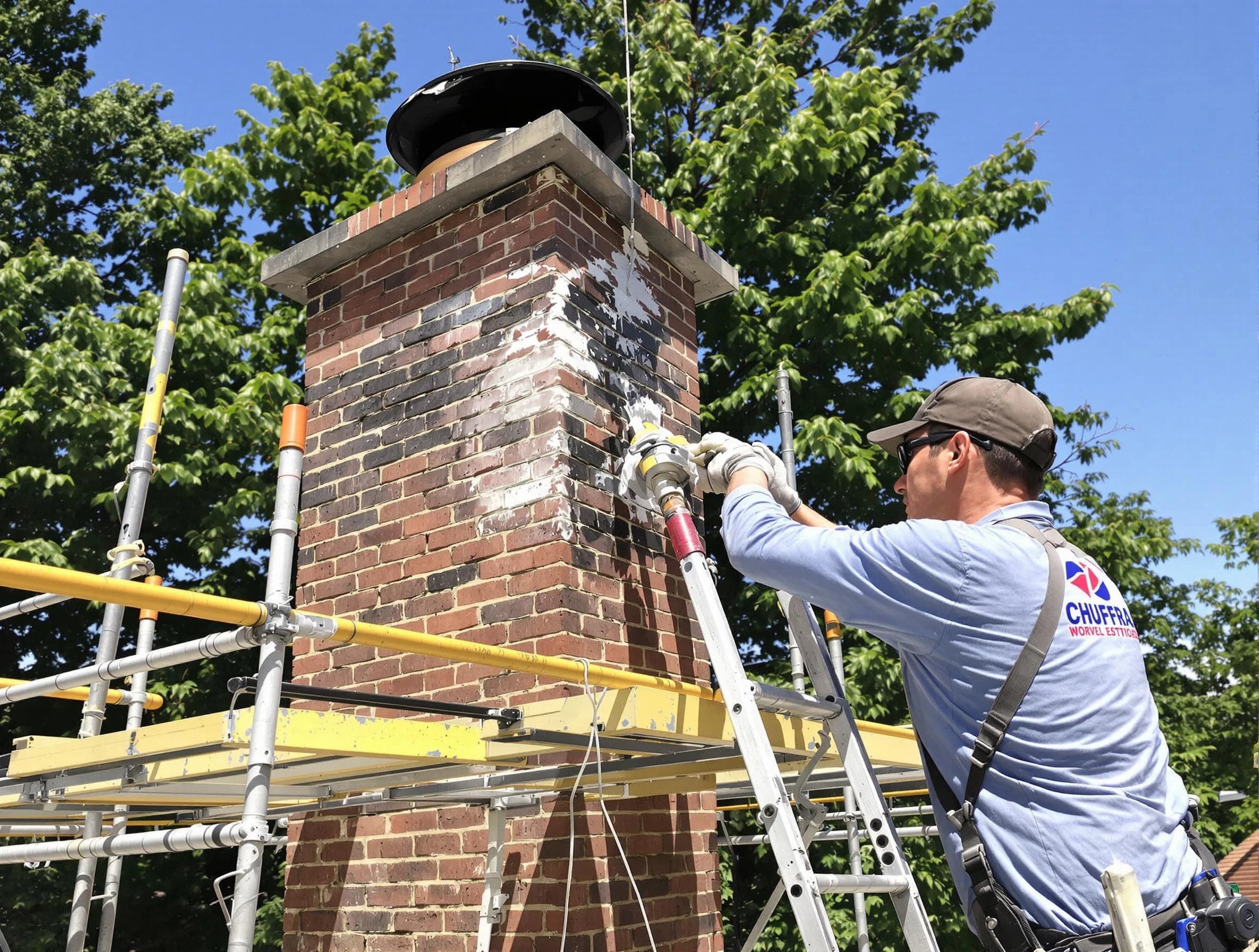 Structural chimney repair by Santaquin Chimney Sweep in Santaquin, UT