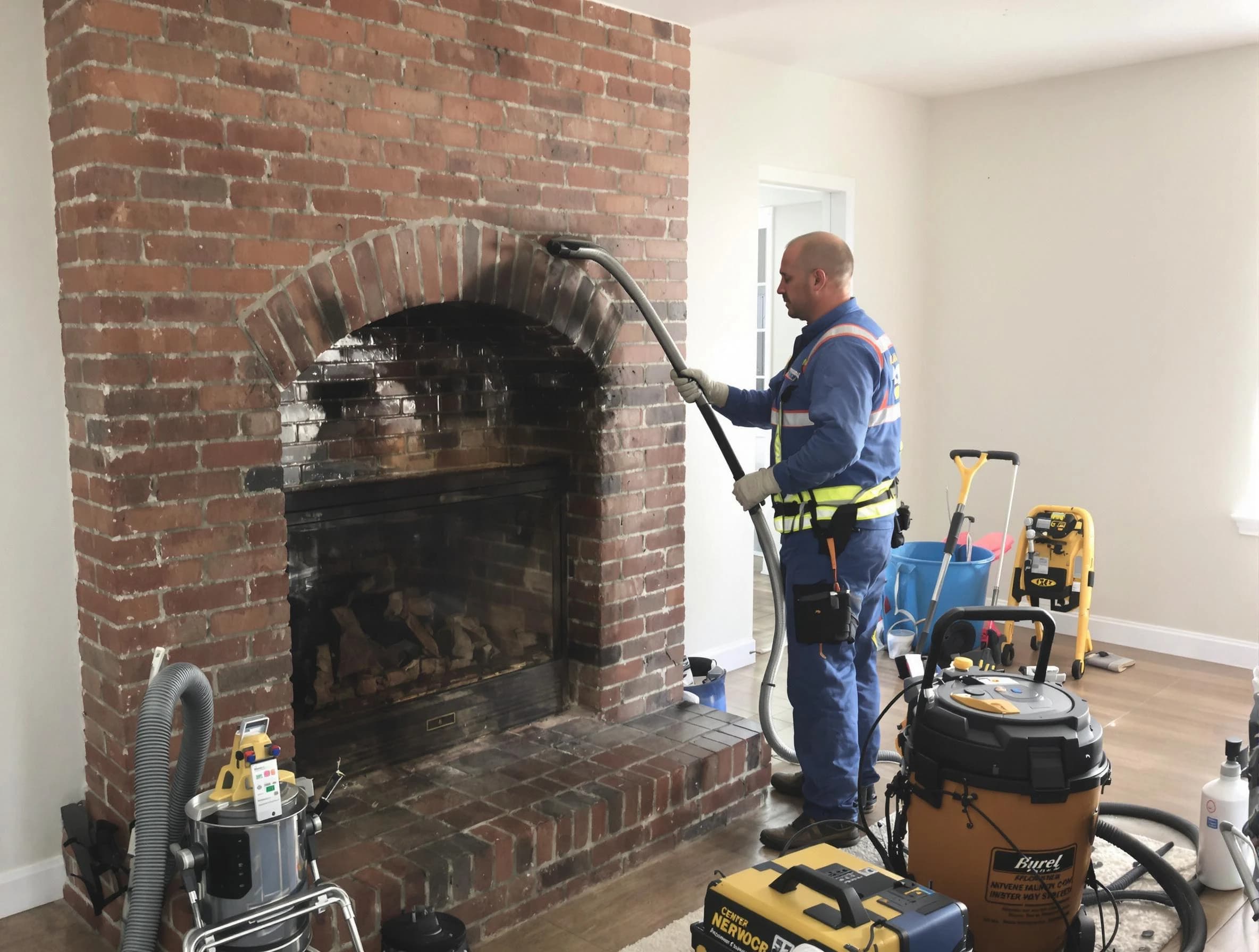 Santaquin Chimney Sweep expert performing detailed chimney sweep in Santaquin, UT