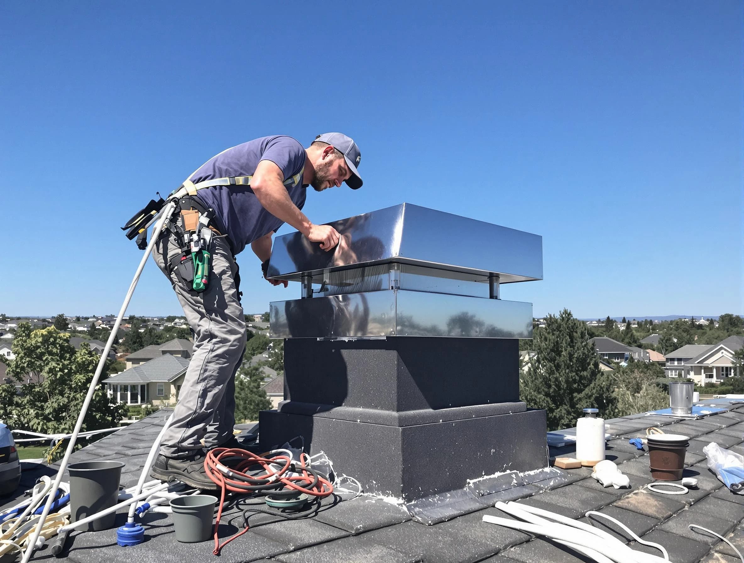 Chimney Cap Services service in Santaquin, UT
