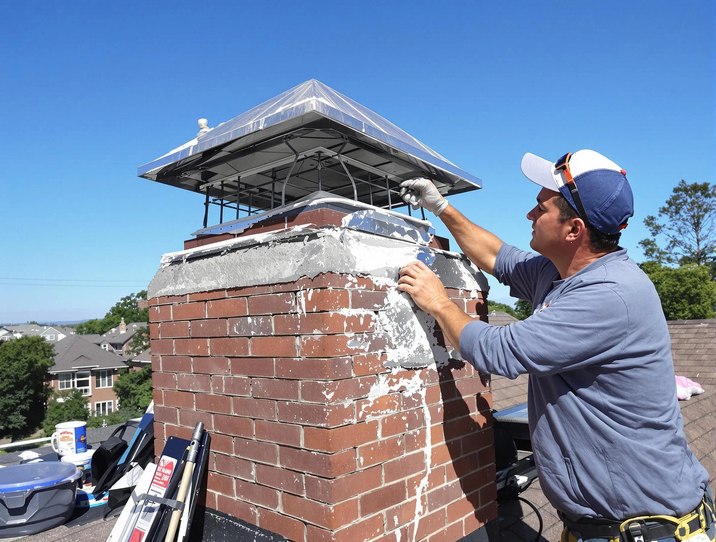 Chimney Crown Services service in Santaquin, UT