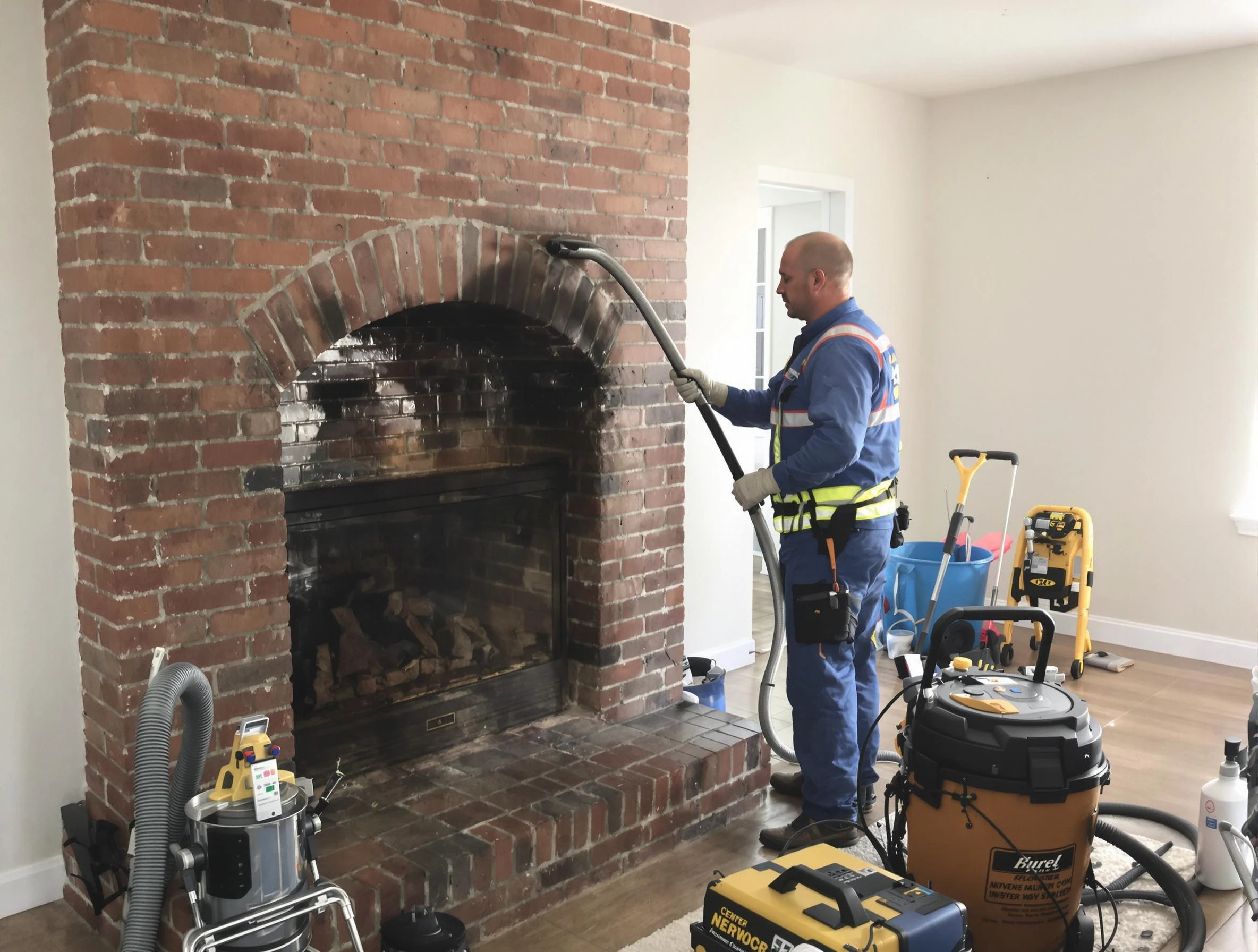 Santaquin Chimney Sweep expert performing detailed chimney sweep in Santaquin, UT